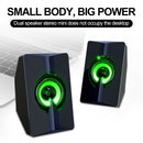 S5 Computer Speaker USB Powered AUX Mini Loudspeaker for Desktop Laptop PC
