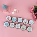 1PC Portable Pill Box Folding Case Metal Pill Cutter Medicine Organizer Storag3C