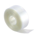 10Meters 23mm Width PVC Heat Shrink Wrap Tube Clear for 1 x AA Battery Z2X1