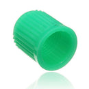 100pcs Plastic Valve Caps Tire Cap Valve Cover for Car Motorcycle green