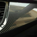 7D Glossy Carbon Fiber Vinyl Film Intrior Wrap Stickers Film Stickers Decals New
