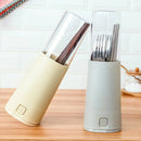 Kitchen Utensils Chopsticks Holder Drying Rack Basket, Food Grade Plastic, with
