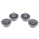 4Pcs Lower Rack Basket Wheel For  165314 Dishwasher Or Vacuum cleanerU.