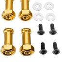 12mm Wheel Hex Hub Extension Adapter for 1/14 Wltoys 144001 Golden