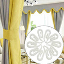 100pcs Practical Curtain Hanging Hooks Curtains Tape Gliders Curtain Hook