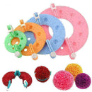 DIY Pompom Knitting Machine Kit Knitting Crafts 4Sizes Tool Ball Plu O5W5 M D1Q0