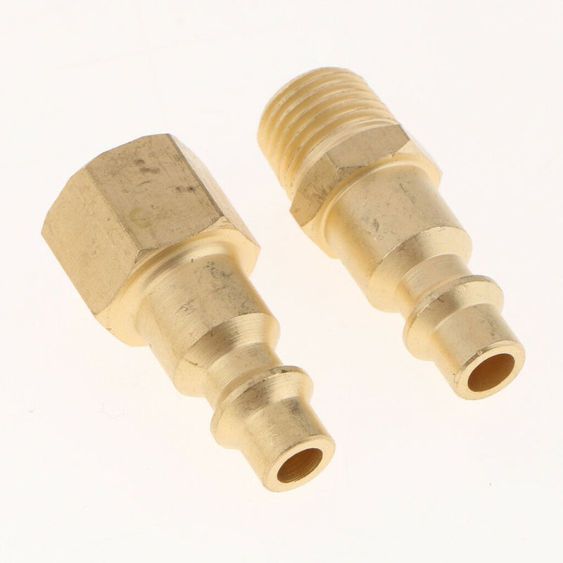 14pcs Quick Release Coupler Set 1/4" Air Hose Connector For Fitting NPT