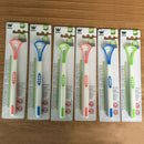 Tongue Cleaner Soft Dental Care Brush Oral Clean Bad Breath Scraper Handle PTM