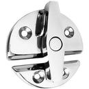 316 Marine Stainless Steel Boat Door Latch Round 58mm Boat Twist Lock Boat