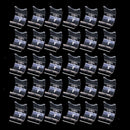 30pieces Lighter Display Stand Clear Acrylic Holder Bracket for Protecting