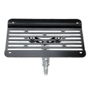 New Front Bumper Tow Hook License Plate Frame Holder Relocator Mounting Bra Y1D6