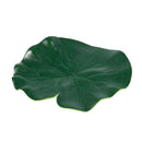 5 Pcs Aquarium Fish Tank Green Lotus Leaf Plastic Floating Decor 5.5" Dia U1J1