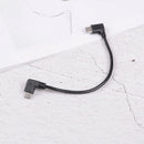 26cm left angle micro usb to type c cable otg at both ends for oppo ha-2se BX