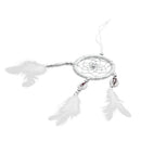 1pc Mini Dream Catcher Circular Net With feathers Wall Hanging Decoration O