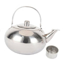 Stainless Steel Tea Pot Coffee Lightweight Removable Infuser Kettle 2L