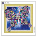 5D DIY Special-shaped Diamond Painting Butterfly Cross Stitch Embroidery