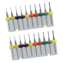 20pcs Drill Bit PCB Print Circuit Board Carbide Woodworking Tool,0.15-1.05mm