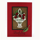 flower basket metal cutting dies stencil scrapbook album paper embossing craftM&