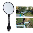 1pc Universal Rotary Glass Rear View Mirror for Road Bike Bicycle G4Z7 X5T2