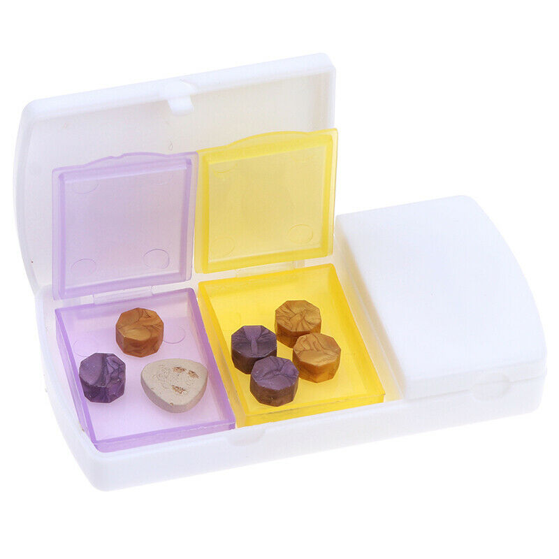 Mini Travel Cutter Splitter Medicine Storage Splitters Cut Pill Cases Dispens Gw