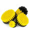 4 Piece Nylon Power Brush Tile and Grout Bathroom Cleaning Scrub Brush Kit H1D6