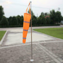 80cm Airport Windsock 30" Long Outdoor Windsock w/ Belts Grommet Reflective T8B4