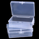 2pcs Transparent Chapter Box Hanging Box Mini Key Photo Boxes Home Storage B Nw