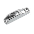 Mini Boat Rope Clam Cleat (2.75 x 0.67 x 0.7") - 316 Marine Stainless Steel