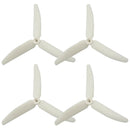4 Pack 3-blade Propeller Prop for Hubsan X4 H502S H502E RC Spare Parts White