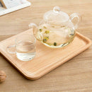 Dinner Plate Food Food Solid Rectangular Wood Corners Safe Western Snack Beech