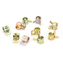 10 Pcs/Set Spring Pipe Clip Oil Water Air Tube Clamps Band Type Fastener B Ew