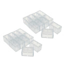 20pcs Clear Chair Leg Floor Protectors Chair Leg Cups Hardware