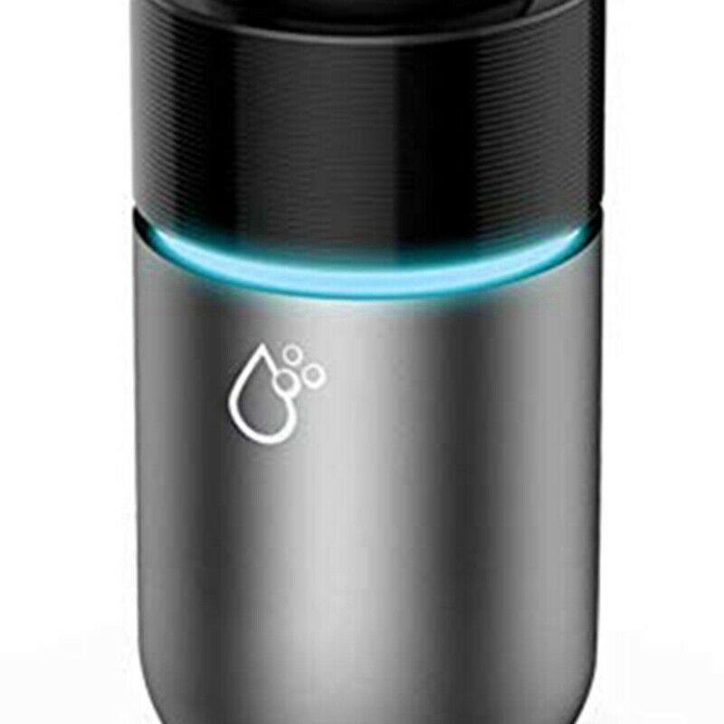 Usb Car Essential Oil Diffuser Air Freshener,Colorful Led Lights 200Ml Home O7Z2