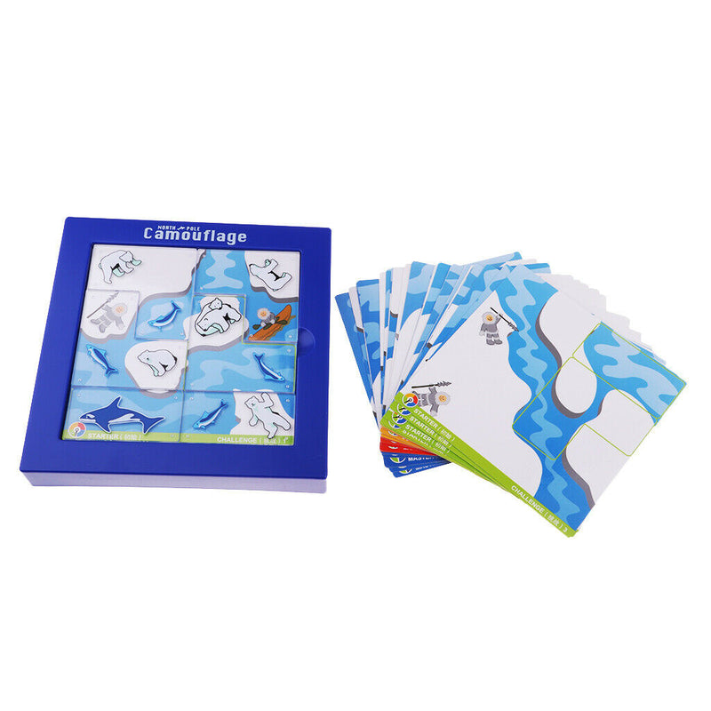 Interactive Game Hide & Matching Jigsaw Brain Teaser for Kids Toddler IQ EQ