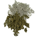 Wholesale 200pcs Filigree Hollow Leaf Charms Pendants Jewelry Findings DIY