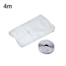 4m Mobile Air Conditioner Soft Cloth Window Frame Sealing Cloth (White) A