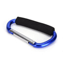 2Universal Large Buggy Mummy Clip Pram Pushchair Shopping Bag Hook Carabiner LJ