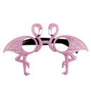 Glitter Flamingo Shaped Glasses Fancy Dress Up Frame Costume Gift Party Suppl FT