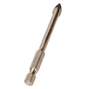 5 Pieces Of 6Mm Glass Drill Bit Set Tungsten Carbide Tip Ceramic Tile Cutte V3P8