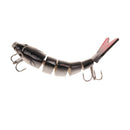 6Segment Hard Plastic Swim Bait Fishing Lures Crank Bait Wobbler Sinking