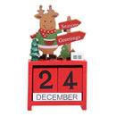New Wood Christmas Advent Calendars Christmas Decorations For Home Xmas Orn