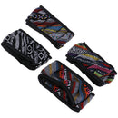 1x Pretty Ethnic Auto Car Steering Wheel Cover Breathable Flax UniversaS Gw