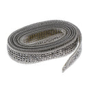Hot-Fix or Sew-On Beaded Crystal Rhinestone Trim by Yard for Bridal Belt Wedding