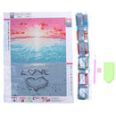 Diamond Painting Landscape Cross Stitch 5D Diamond Embroidery Sea Rhinestone Gw