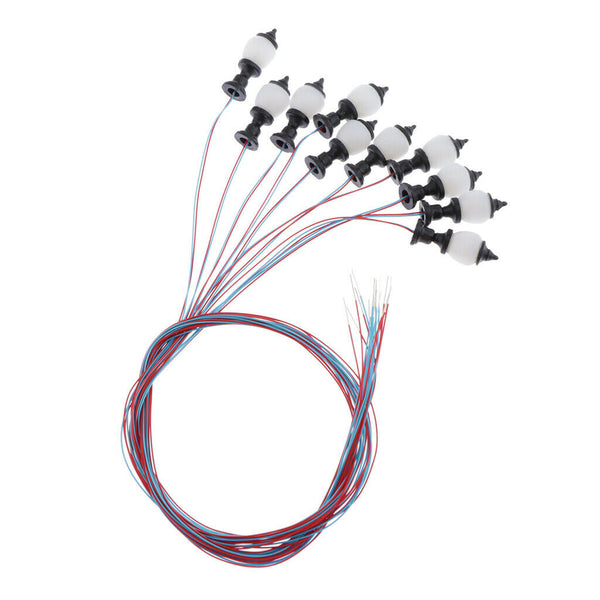 10pcsTrain Railways Lamp Park Street Light HO Scale 1:100 Scenery Layouts