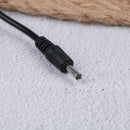 DC power micro usb female socket to dc 3.5 x 1.35mm male plug adapter cable  Z