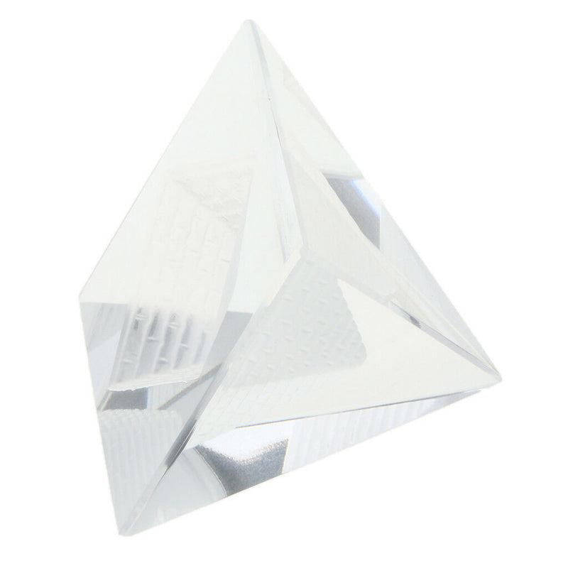 1.57inch Clear Crystal Pyramid (No Stand) Kids Boys' Girls' Bedroom Decor