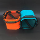 20 CM EVA Water Bucket with Rope Collapsible Bucket for Camping/Fishing (BluE8M3