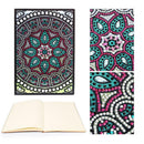 DIY Mandala Special Shaped Diamond Painting 50 Pages A5 Notebook Sketchbook