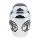 2pcs Stainless Steel Cremation Urn Keepsake Memorial Jewelry Ashes Holder